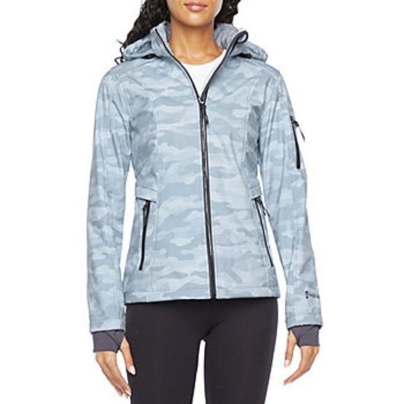 Silver Camo hooded jacket NWT 🤍 - Picture 9 of 9